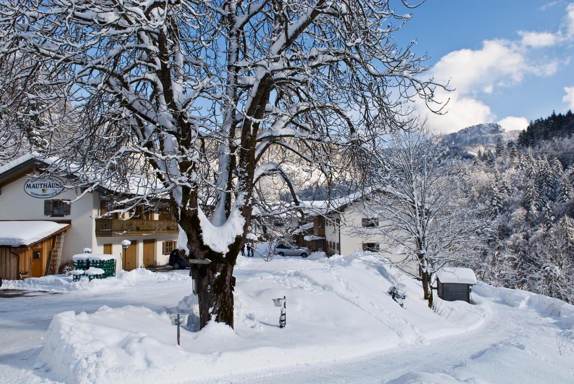 Hotel-Gasthof Mauthaeusl Schneizlreuth Buitenkant foto